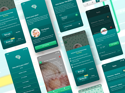 Episode Listening and Reading app design icon illustration illustrator logo ui ux vector