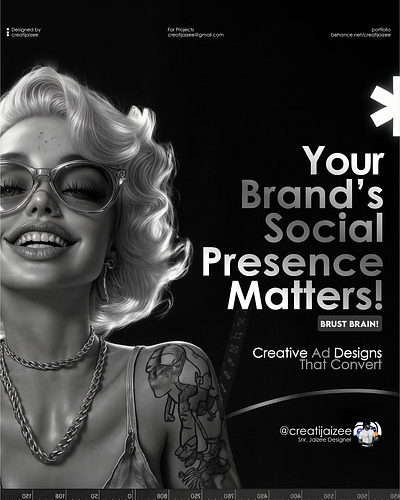 Brand's Presence 3d 3d products animation branding gradient designs graphic design minimalist social media post modern designs modern social media post motion graphics social media designs social media post ui