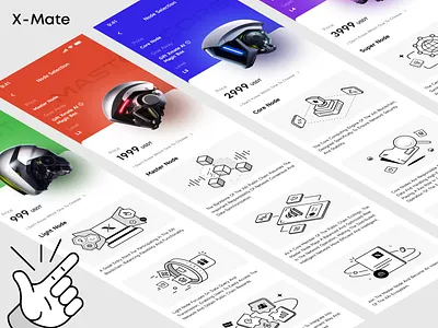 Wallet Project Node Product Introduction Page blockchain buy data design document door icon illustration magnifying glass map node price puzzle search super ui