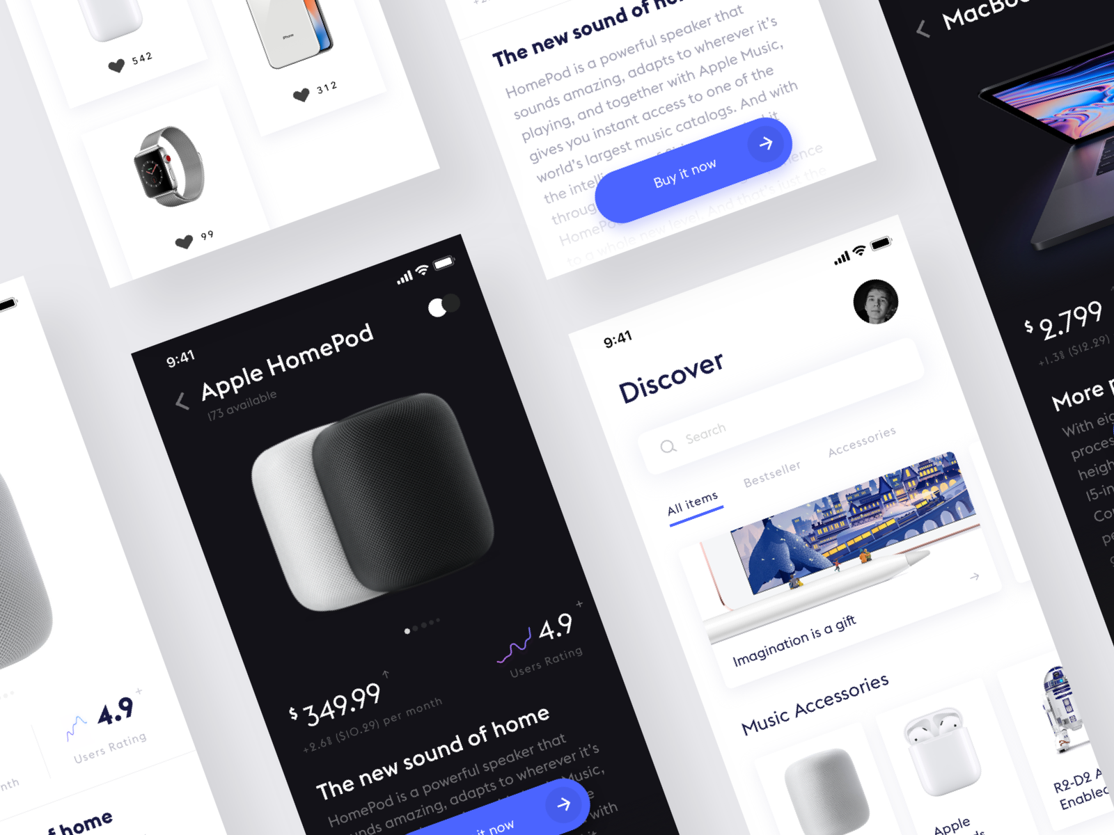Example of Apple store concept