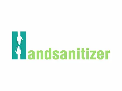 Handsinitizer Logo Concept branding design logo minimal