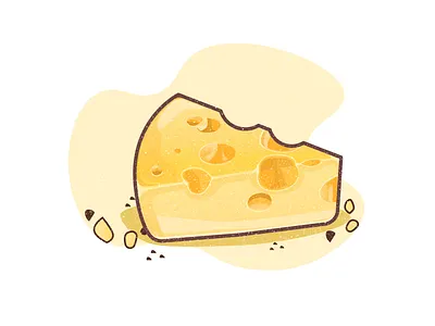 cheese cheese gradient illustration vector