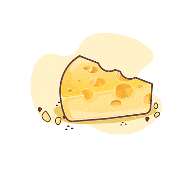 cheese cheese gradient illustration vector