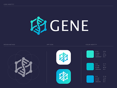 SthLogo#05 care gene logo medical nursing