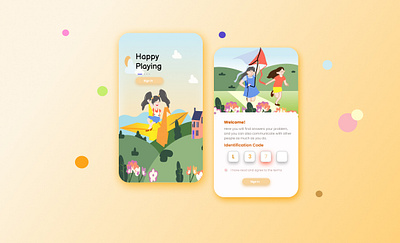 Kids Application app design application application design branding design illustration kidsapplication learning app portfolio ui design uidesign uiux uiuxdesign