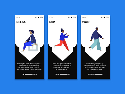 State Of Calmness app design minimal ui ui design