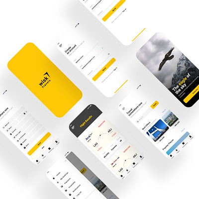 Wisk | Travel App ui design figma figmaafrica minimal nigeria travel app ui ui ux