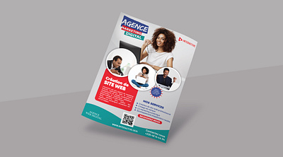 Flyer Interactive design illustration