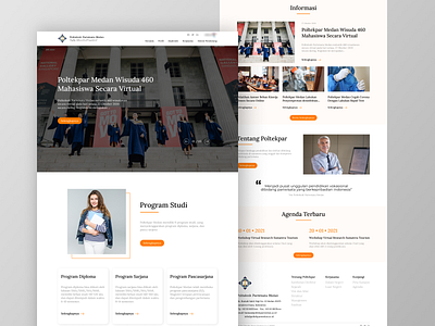 redesign poltekpar app branding design figma marketplace ui university ux web