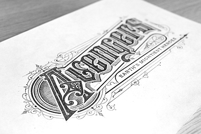 Lettering for Marvel avengers custom lettering design handlettering identity lettering marvel sketch typography victorkevruh vintage