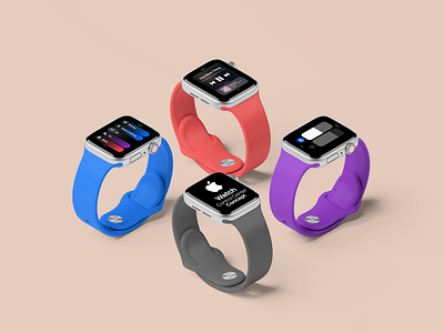 watchOS 8 Control Center Concept // Overview apple apple watch concept control center watch