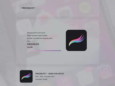 Procreate Playoff art branding creative design flat icon illustration illustrator logo logodesign