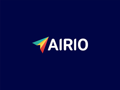 Daily Logo Challenge: Day 26 : Airio branding concept dailylogo dailylogochallenge designer logo logo design logodesign logotype typography vector