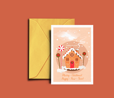 Christmas card-2 art illustration artist branding design illustration logo typography vector