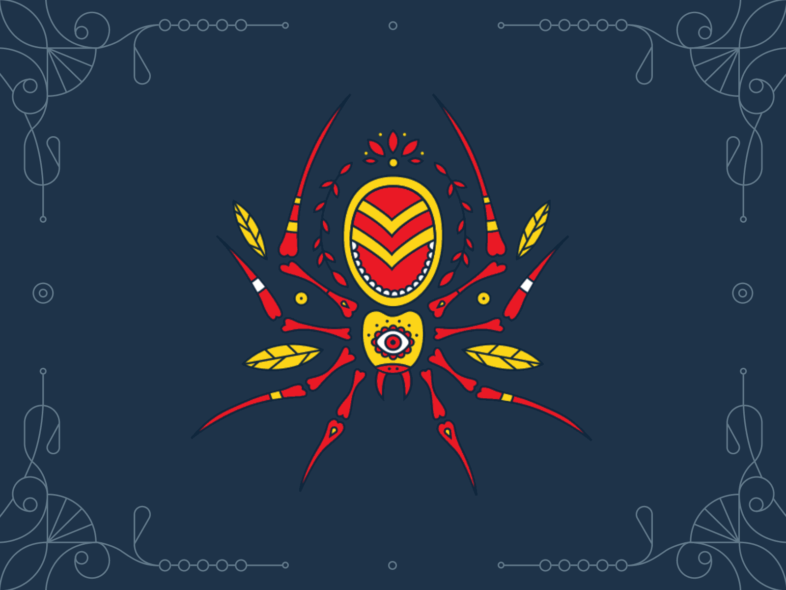 Black Friday's Spider animation design desktop graphic design illustration