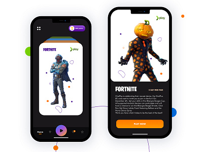 Game Pass UI Design inspiration app design figma illustration ui ux