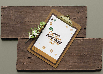 Weekly Christmas Menu Design Templates 2020 design free free mockup latest mockup new premium psd mockup