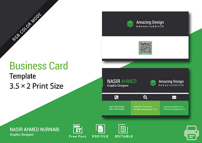 Amazing Business Card Design | Simple brand identity branding business card businesscard eye catchy luxury business card stationery business card