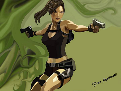 Lara Croft.