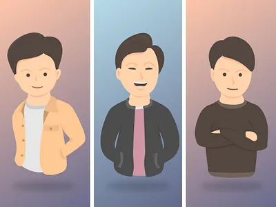 Innolabs Teams Illustration avatar character design illustration illustrator profile profile picture