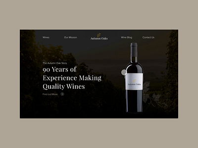 Wine Website Animation adobexd dailyui design product design ui design user experience ux