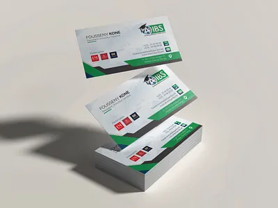 Carte de visite design illustration