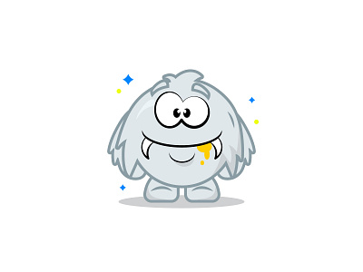 Yeti character design design flat flat design flat illustration flatdesign illustration illustrator snow vector winter yeti