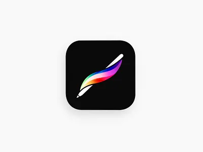 ✨procreate x dribbble app icon redesign contest design digitalart getcreativewithprocreate icon iconography illustration procreate procreate app procreate art procreateapp