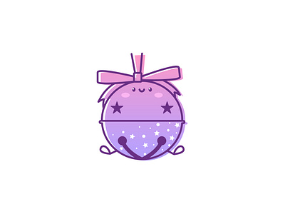 Joyful Bell adobe adobe illustrator cartoon cartoon character cartoon illustration character characterdesign cute illustration cuteart flat gradient illustration kawaii kawaii art stars vector art vector illustration visual design