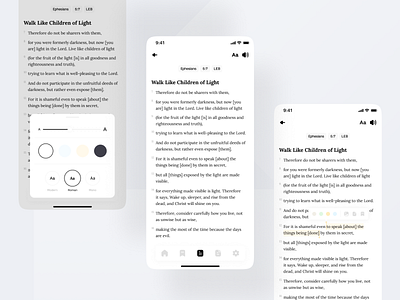 Hymn Book Reading app design bible design bible study books clean ui creative design interface interface design minimal minimalism modern reading reading app reading list ui uiux user experience user inteface ux design