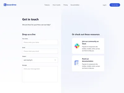 Contact Form UI Design boardme contact contact form contact form design contact page contact page design contact us form design form ui ui ui ux ui design ui design daily uidesign ux ux design