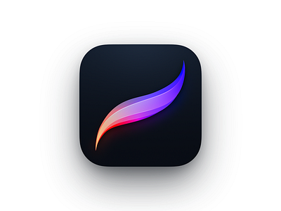 Procreate Icon Redesign app design gradient icon procreate