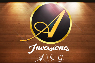 Logo for; Investments A.S.G. artist artmizuki artmizukichan design illustration logo logodesign