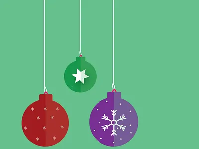 christmas balls design icon illustration vector