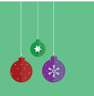 christmas balls design icon illustration vector