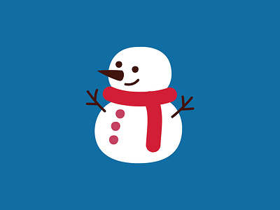 snowman design icon illustration vector