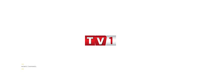 TV1 news - branding app branding branding concept chennai graphic design identity design indian logo logo identity news channel newsletter online news red typography ui vector youtube channel