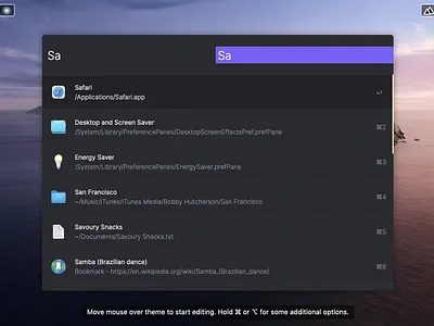 Alfred Theme: Tempo Alternative (Dark) alfredapp customization tempo theme