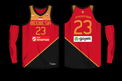 Indonesia Jersey - 2023 FIBA World Cup basketball jersey jersey design sports branding