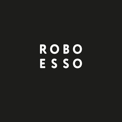 Robo Esso brand logo logodesign logos logotype robot tech