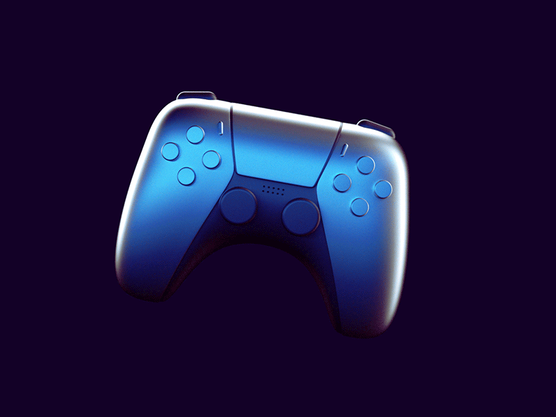 PS5 Controller c4d design octane