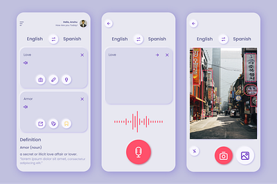 App-template-translating-languages adobe illustrator adobexd app design illustration mobile mockups translation service ui ux