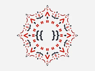 Code mandala - Angular angular angularjs code curly braces framework javascript programmers programming programming language tech typography web development