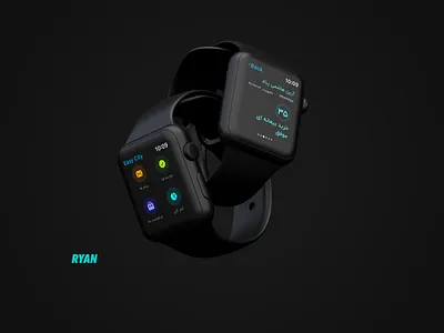 Easy City - Apple watch UI Design apple watch smartwatch ui uidesign uiux ux