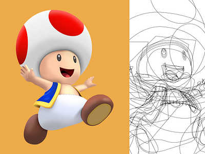 Toad Illustration, created 100% in Figma art character characterdesign design figma figma design figmadesign illustration mascot mascot design ui ux vector web