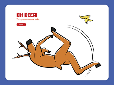 Oh Dear! 404 404 error page 404page funny illustration webpage webpagedesign