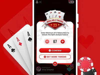 card Token app app design app ui creative app creative app design creative design creative ui design graphic design illustration tranding ui web design website design