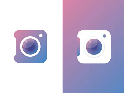 Camera AppIcon android app icon app logo camera camera app camera icon camera logo clean clean design creative creative design creative logo flat design gredient icon icon design illustration ios app icon logo logo design vector