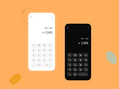 Calculator calculator ui creative dailyui mordern design trendy design uidesign ux