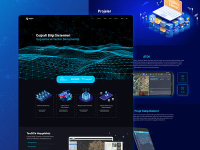 GIS Website UI Design adobe xd analytics analytics dashboard geography geography information system gis gis interface tech ui tech website ui ui design ui ux user interface website ui